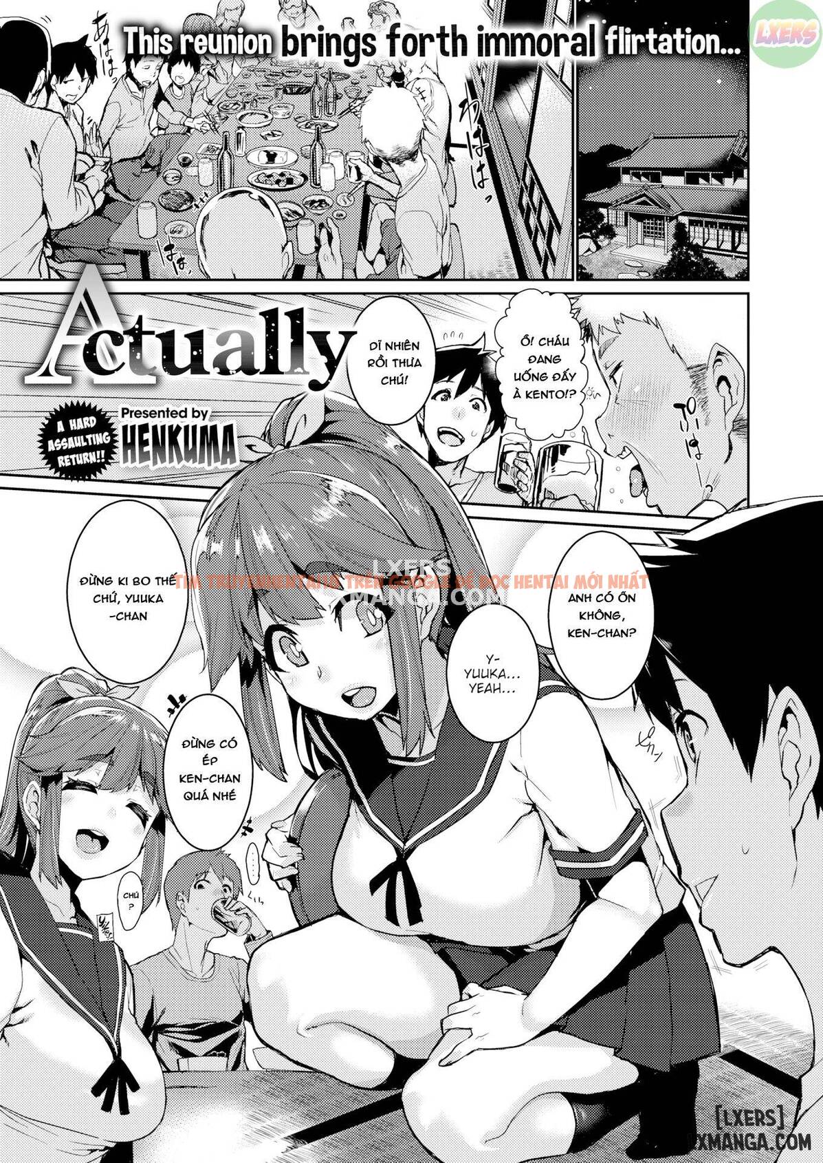 Xem ảnh 0 trong truyện hentai Actually - One Shot - hentaitvn.net