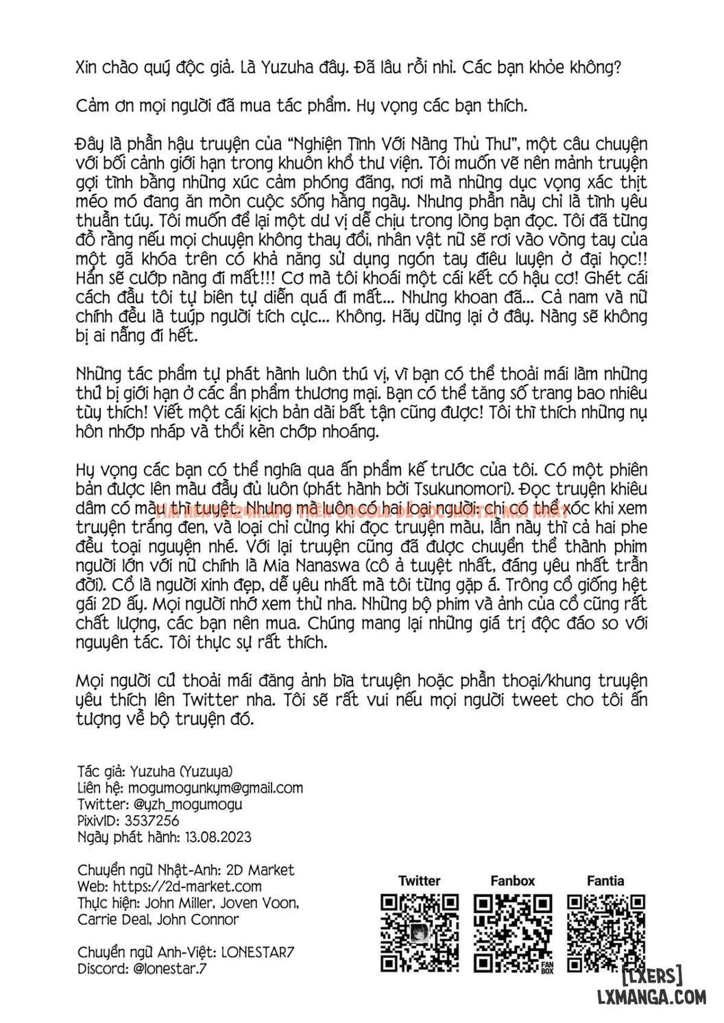 Xem ảnh Nghiện Tình Dục Với Thủ Thư Ít Nói - Chapter 2 END - 62 - TruyenVN.APP