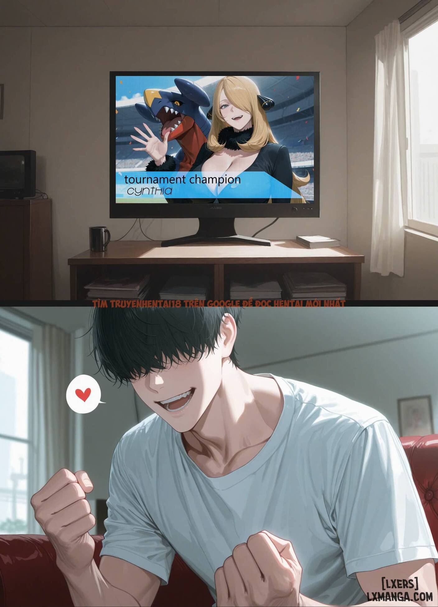 Trang truyện 1 trong truyện tranh Ai Generated (uncensored) - Cynthia's Date (Pokémon) - hentai24h.pro