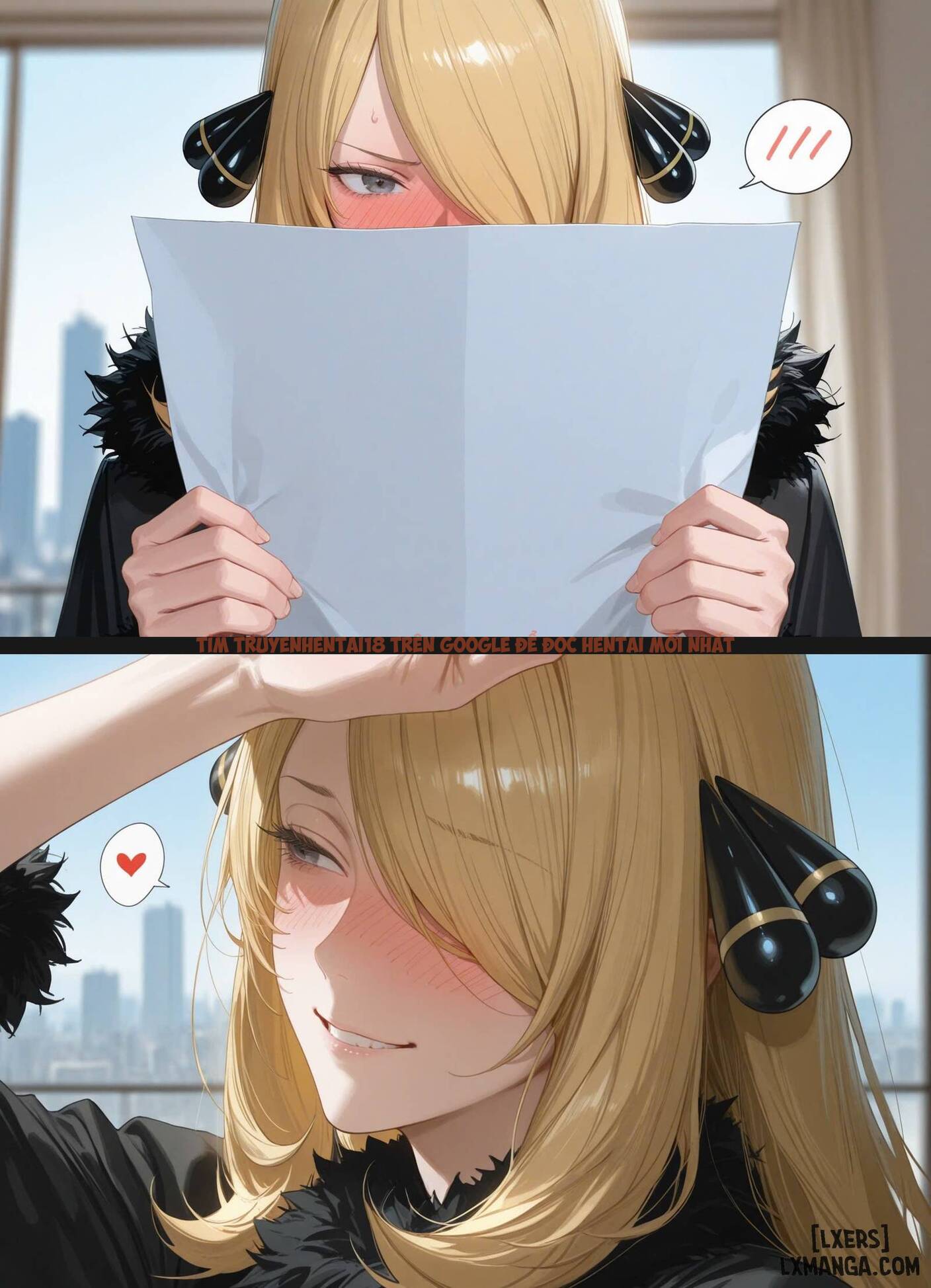 Trang truyện 3 trong truyện tranh Ai Generated (uncensored) - Cynthia's Date (Pokémon) - hentai24h.pro