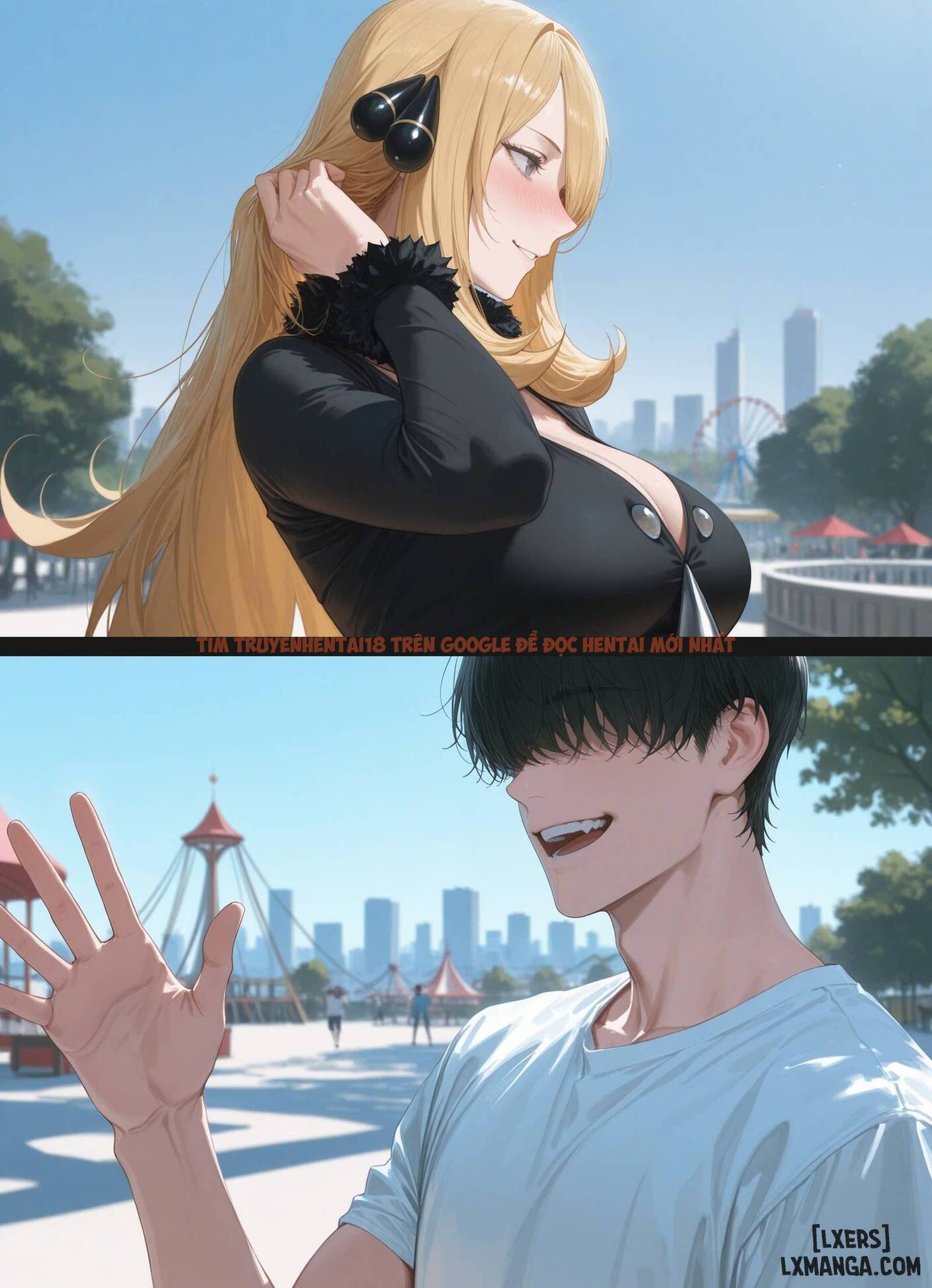 Trang truyện 4 trong truyện tranh Ai Generated (uncensored) - Cynthia's Date (Pokémon) - hentai24h.pro