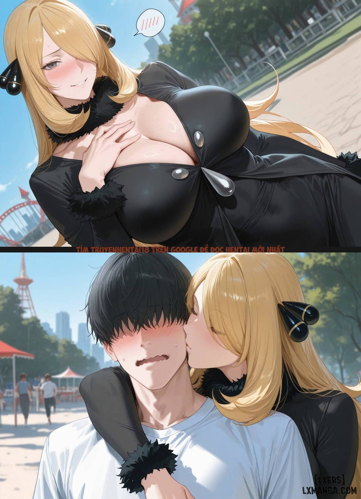 Trang truyện 5 trong truyện tranh Ai Generated (uncensored) - Cynthia's Date (Pokémon) - hentai24h.pro