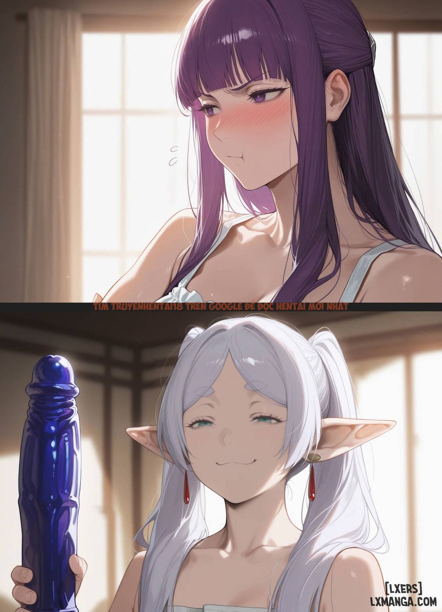 Trang truyện 1 trong truyện tranh Ai Generated (uncensored) - Frieren & Fern Toy Mentor (Sousou No Frieren) - hentai24h.pro