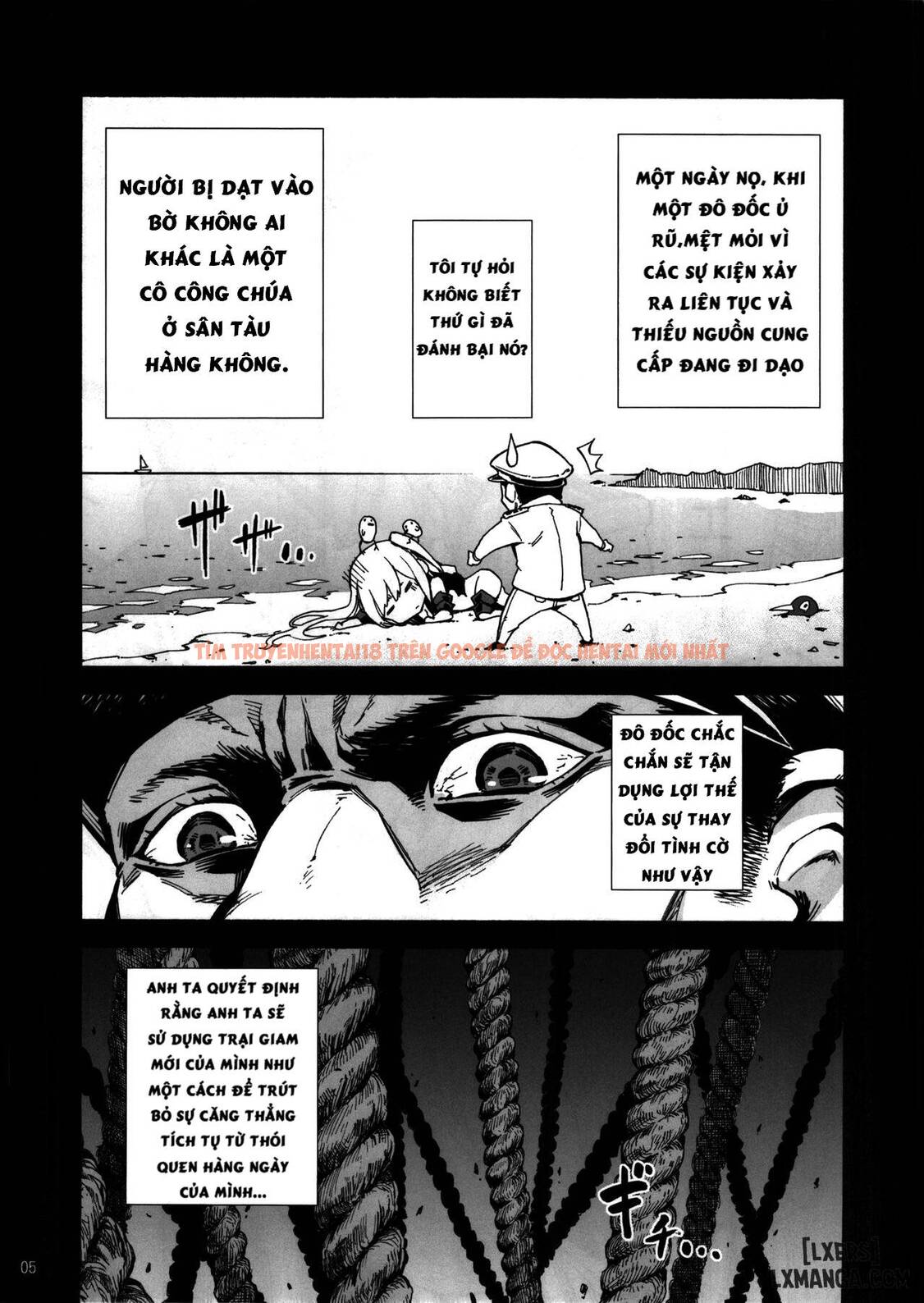 Trang truyện 2 trong truyện tranh Aircraft Carrier Bondage - One Shot - lxmanga.org