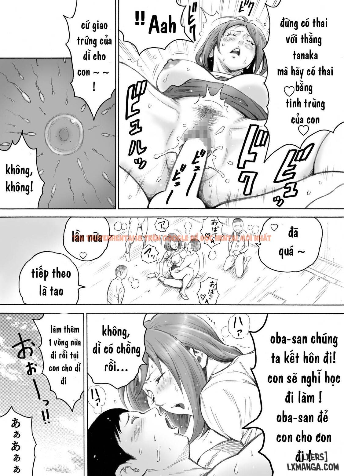 Trang truyện 14 trong truyện tranh Aka-chan Ga Hoshii Hitozuma O Chounai Minna De Haramaseyou - One Shot - www.truyentvn.net