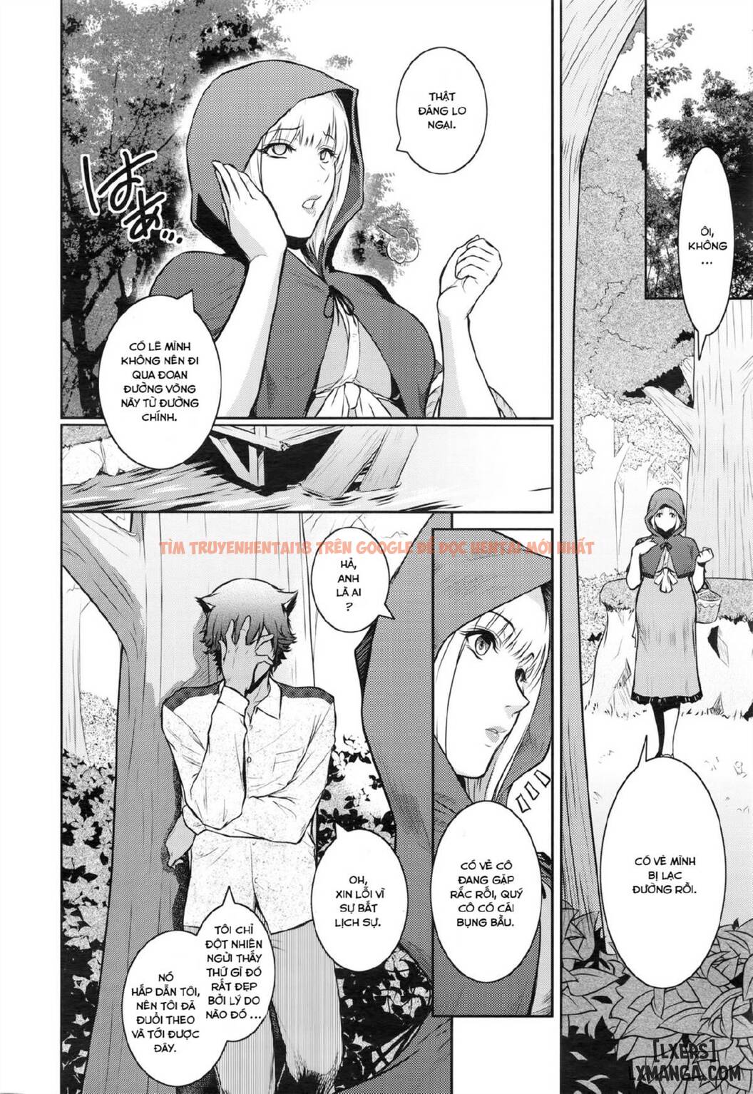 Xem ảnh 1 trong truyện hentai Akazukin-San, Kiwotsukete - One Shot - hentaitvn.net