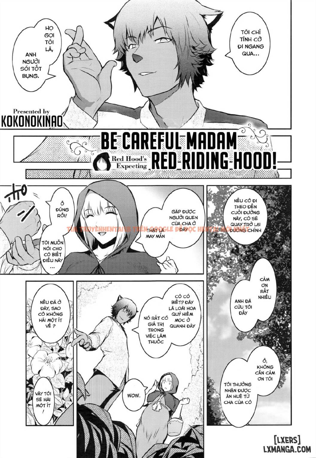 Xem ảnh 2 trong truyện hentai Akazukin-San, Kiwotsukete - One Shot - hentaitvn.net