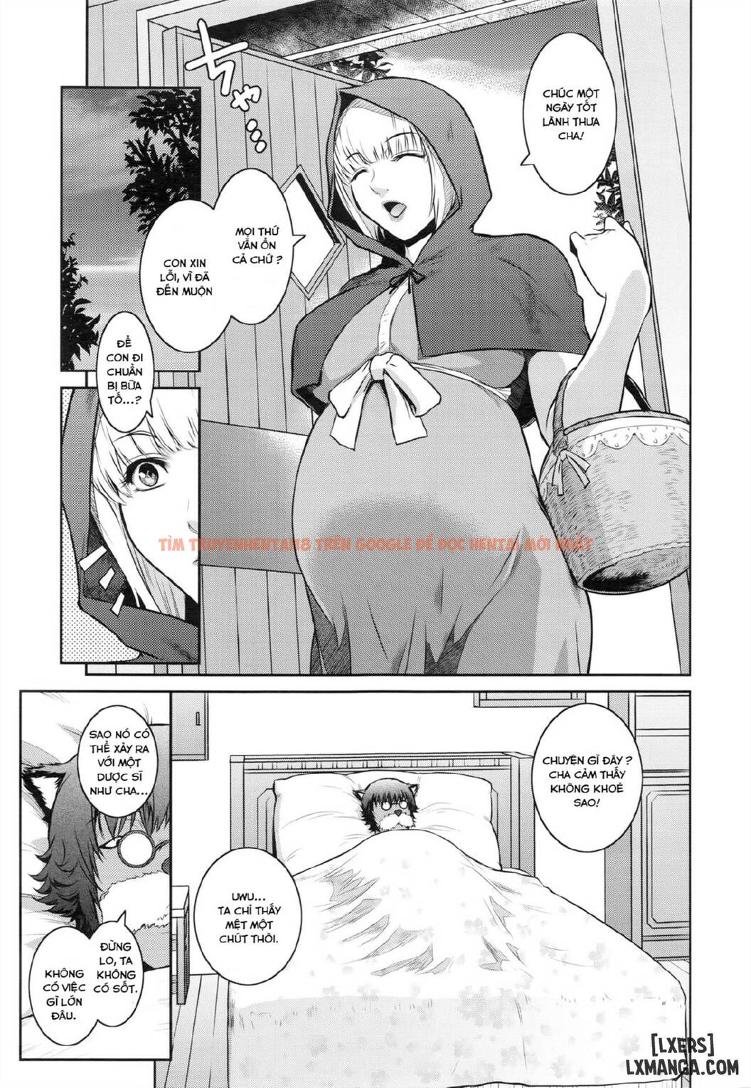Xem ảnh 4 trong truyện hentai Akazukin-San, Kiwotsukete - One Shot - hentaitvn.net
