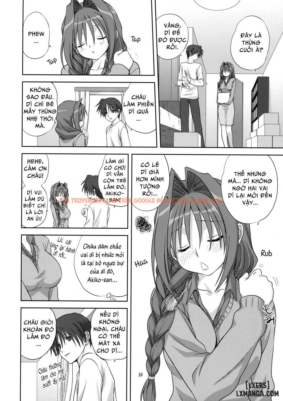 Xem ảnh 7 trong truyện hentai Akiko-San To Issho - Chapter 4 - hentaitvn.net