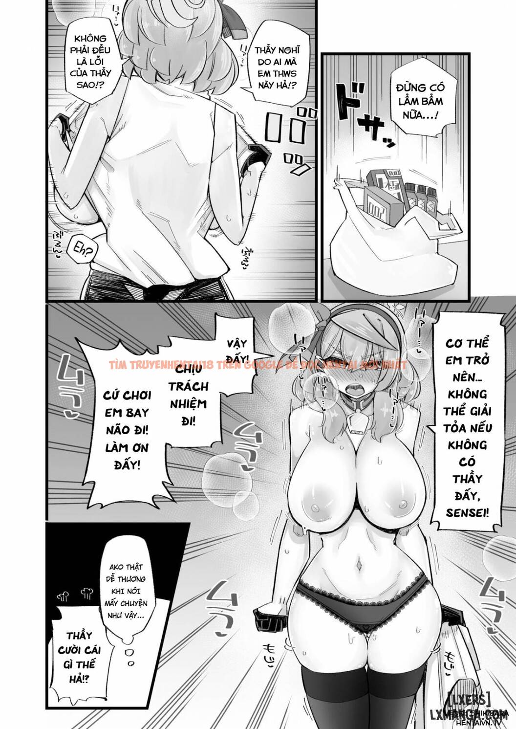Trang truyện 12 trong truyện tranh Ako’s Stress Relieving Sex - One Shot - hentai24h.pro