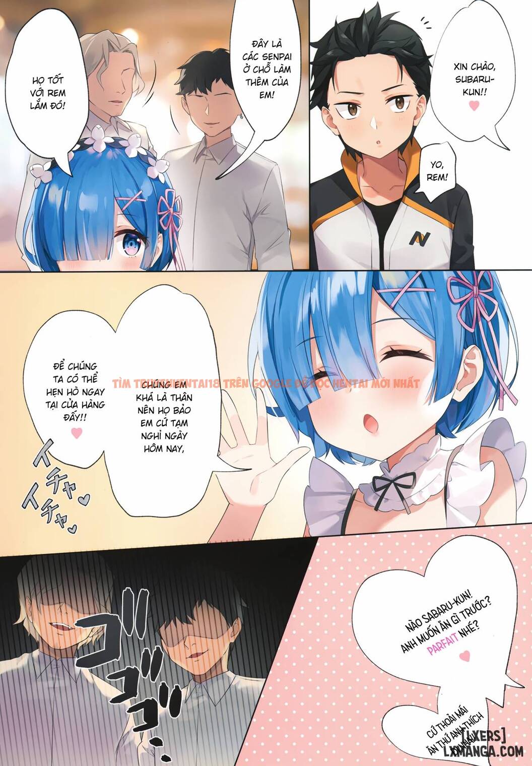 Xem ảnh 4 trong truyện hentai Akumu ☆ Rem Netorare - One Shot - hentaitvn.net