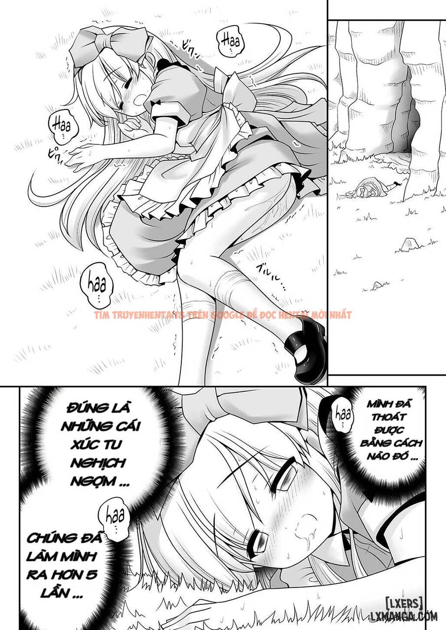 Trang truyện 10 trong truyện tranh Alice To Taieki Mazeau Shokushu Douketsu - One Shot - hentai24h.pro
