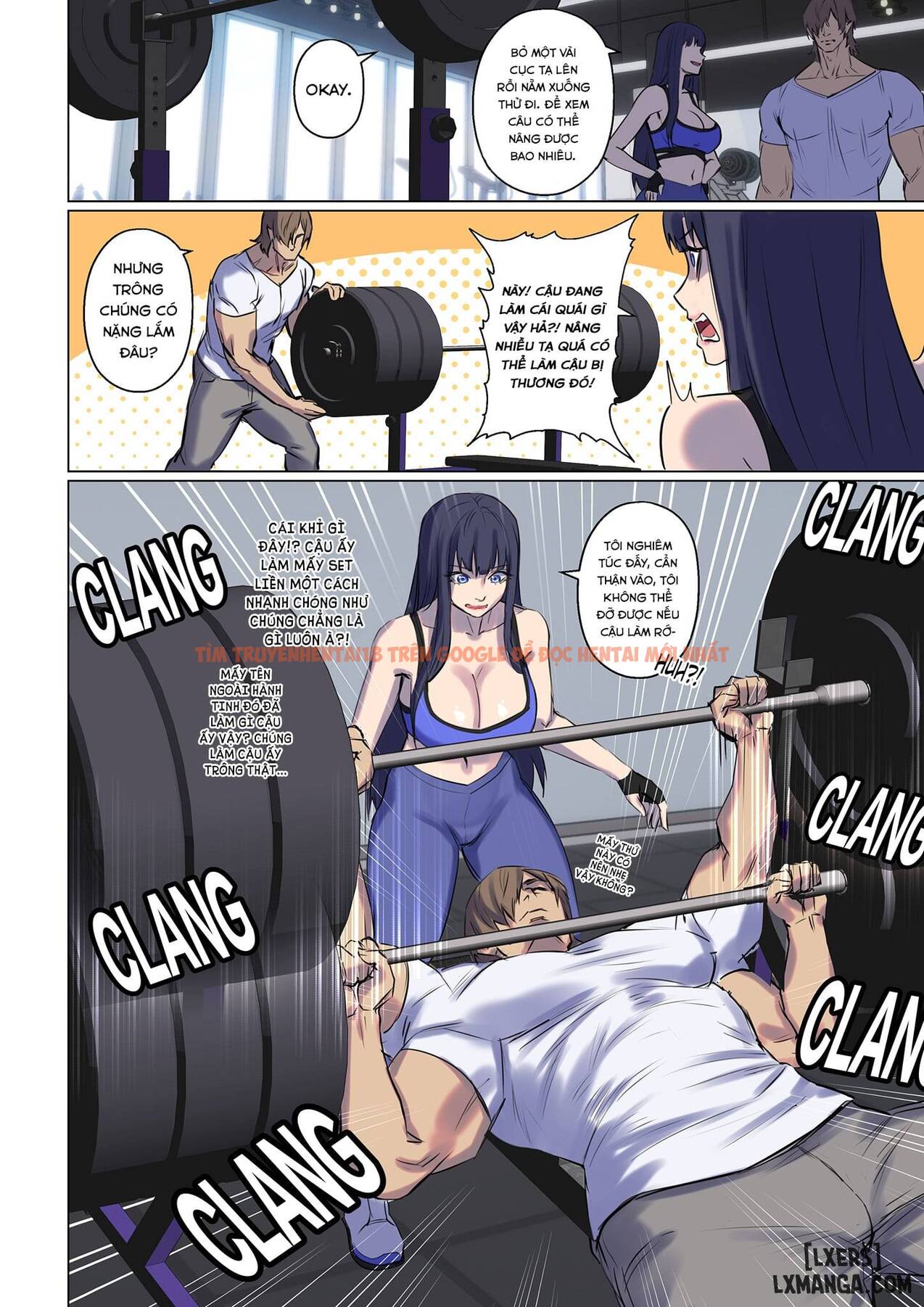 Xem ảnh 16 trong truyện hentai Alien Abduction - Chương 3 - Phòng gym - truyenhentai18.pro