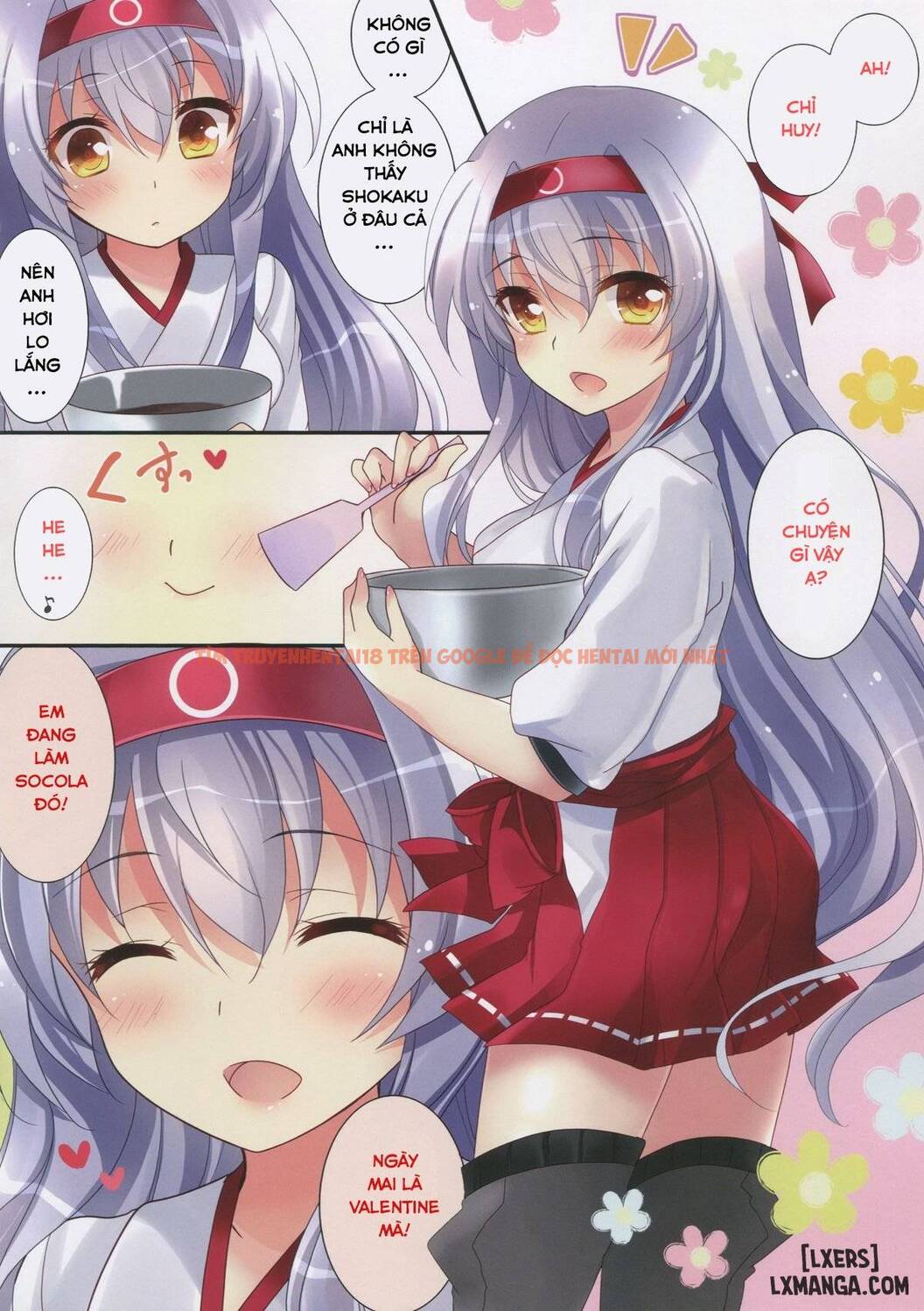 Trang truyện 3 trong truyện tranh Amaai Shoukaku-san Wa Ikaga - One Shot - lxmanga.org