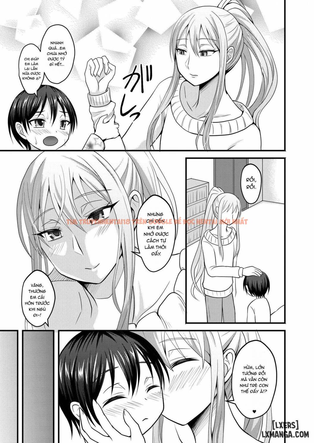 Xem ảnh 5 trong truyện hentai Amaetagari Na Otouto Wa Onee-Chan Banare Ga Dekinai - One Shot - hentaitvn.net