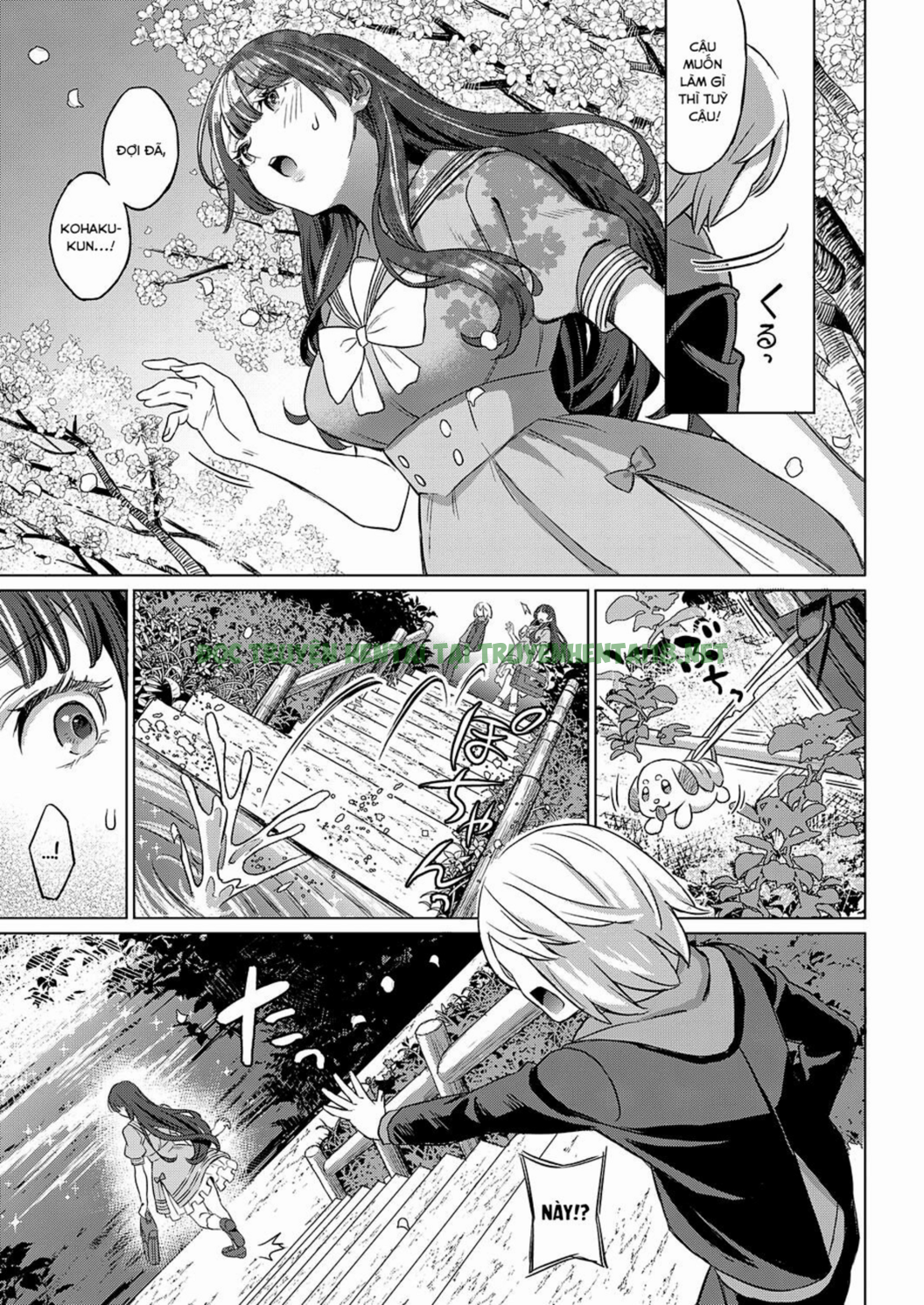 Hình ảnh 10 trong Amber Town, The Season With Cherry Blossoms - One Shot - Hentaimanhwa.net