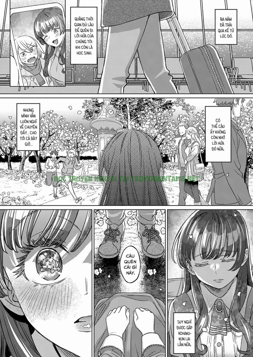 Hình ảnh 35 trong Amber Town, The Season With Cherry Blossoms - One Shot - Hentaimanhwa.net