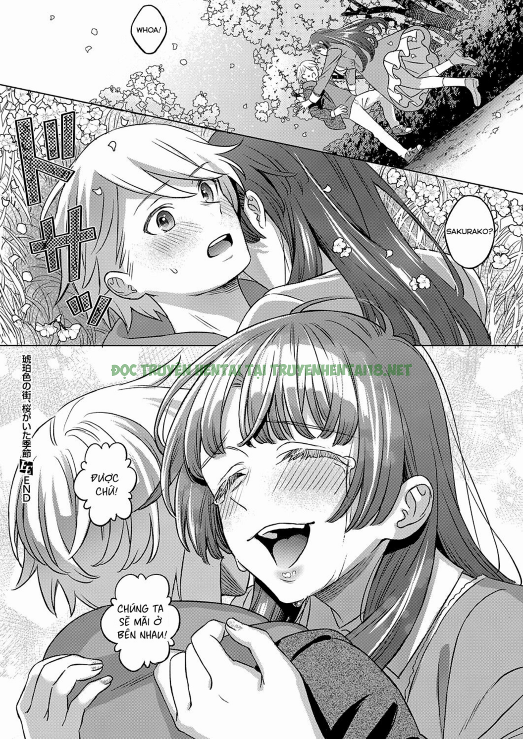 Hình ảnh 38 trong Amber Town, The Season With Cherry Blossoms - One Shot - Hentaimanhwa.net