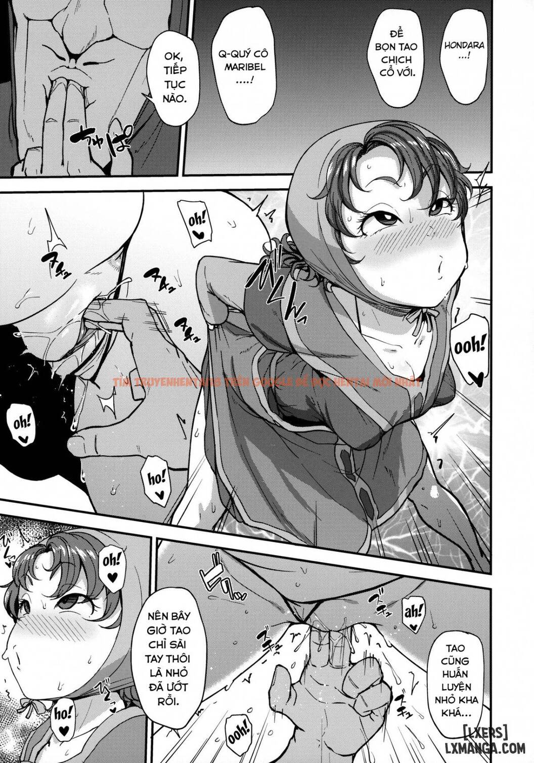 Trang truyện 5 trong truyện tranh Amimoto No Musume Maribel Saimin Choukyou Ii - One Shot - www.truyentvn.net