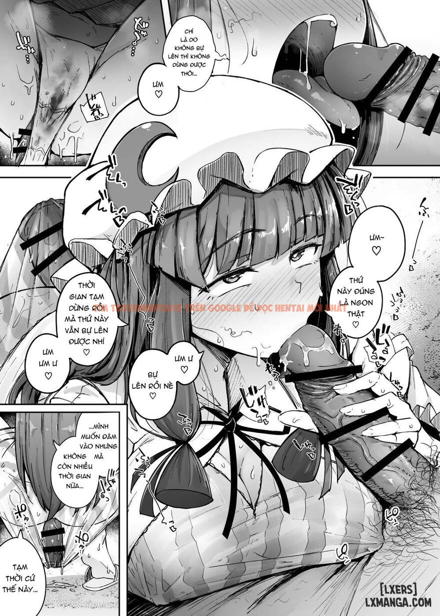Xem ảnh 16 trong truyện hentai Ana To Muttsuri Dosukebe Daitoshokan 4 - One Shot - hentaitvn.net