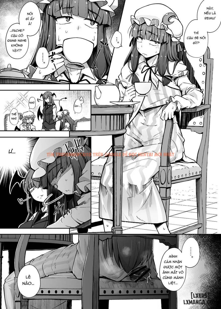 Xem ảnh 2 trong truyện hentai Ana To Muttsuri Dosukebe Daitoshokan 4 - One Shot - hentaitvn.net