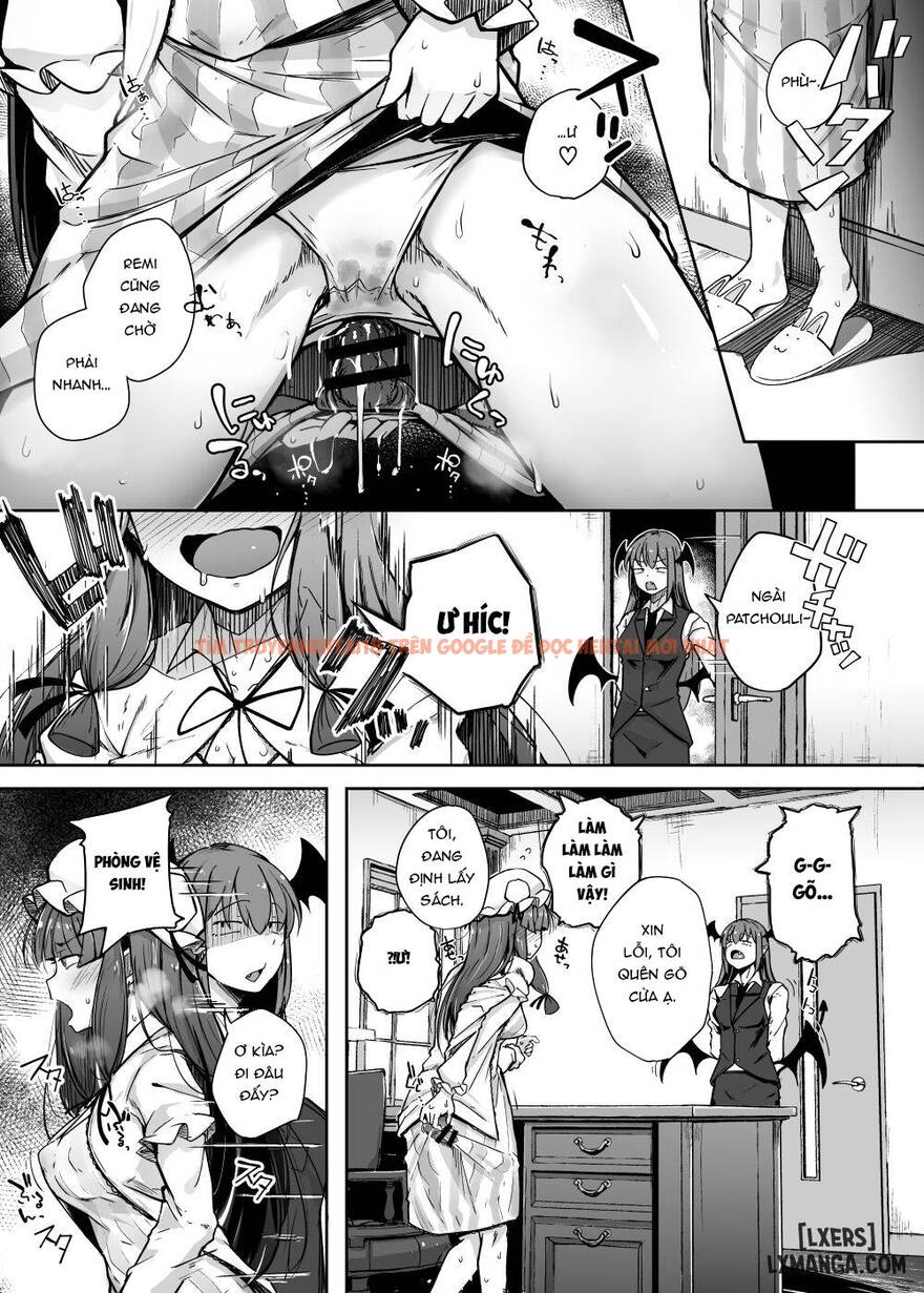 Xem ảnh 4 trong truyện hentai Ana To Muttsuri Dosukebe Daitoshokan 4 - One Shot - hentaitvn.net
