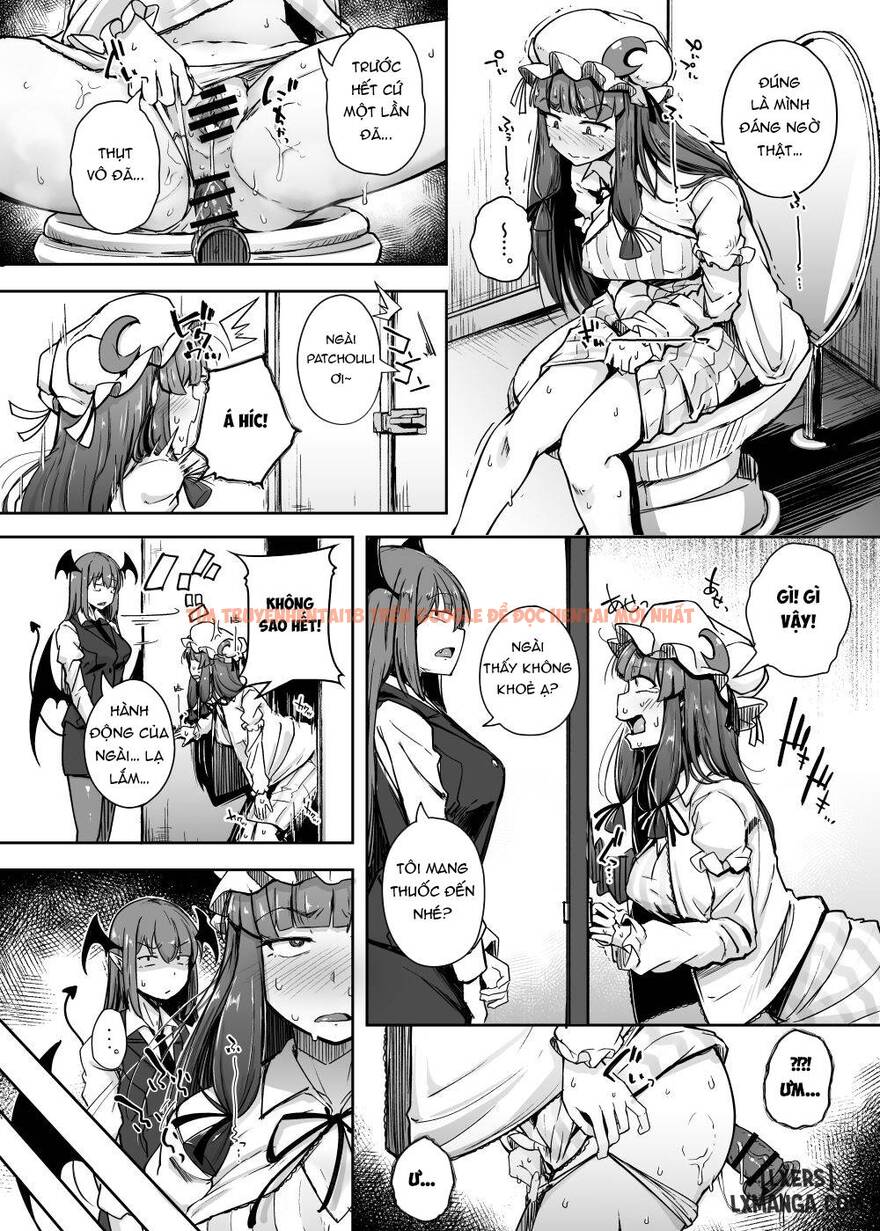 Xem ảnh 5 trong truyện hentai Ana To Muttsuri Dosukebe Daitoshokan 4 - One Shot - hentaitvn.net