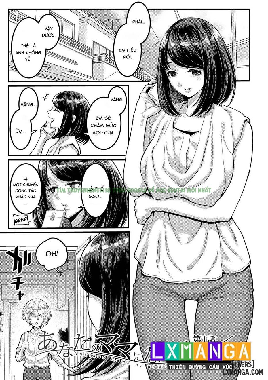 Xem ảnh Anata No Mama Ni Naritakute - I Want To Be Your Real Mom - Chap 1 - 3 - HentaiTruyenVN.net