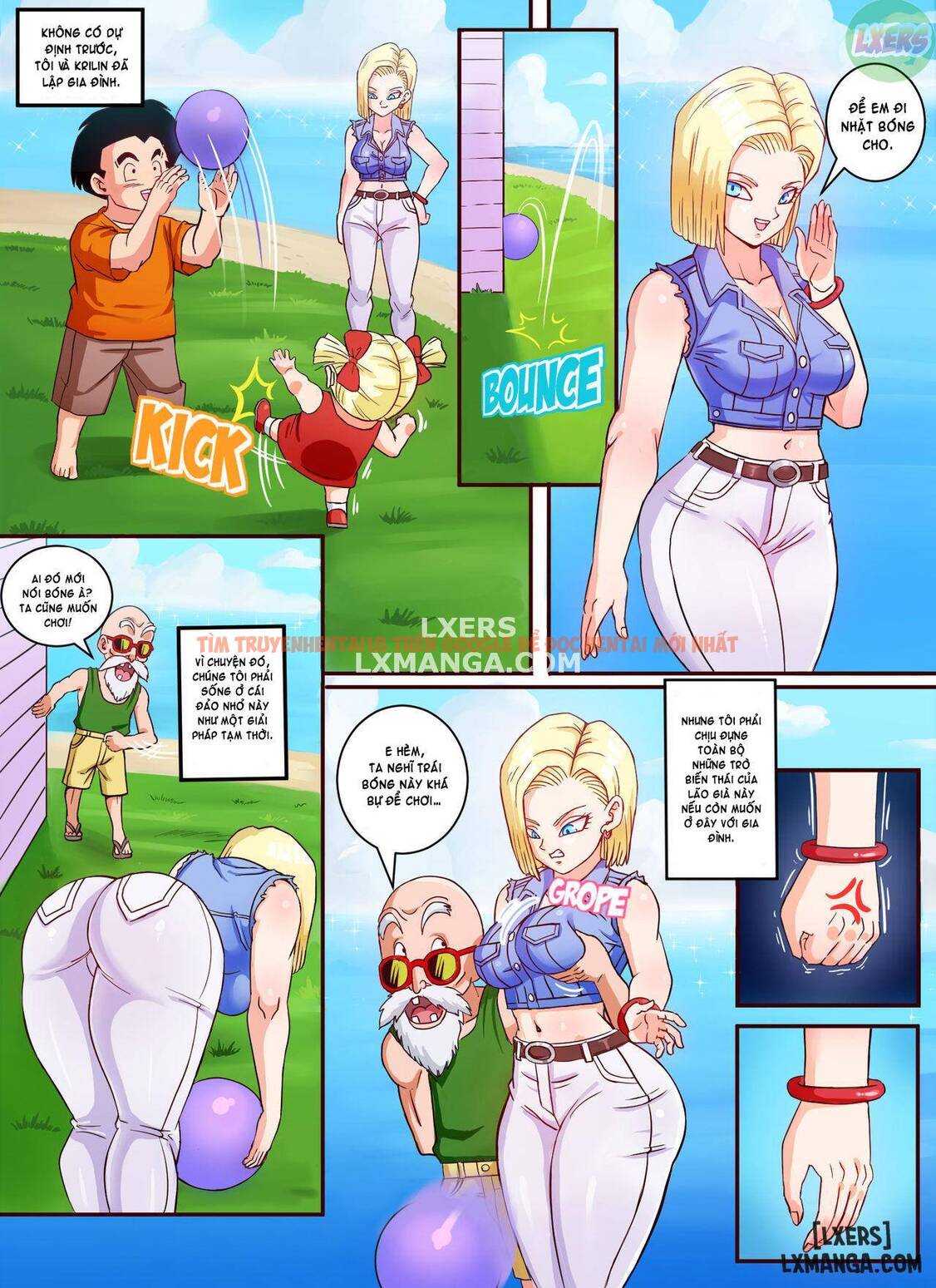 Trang truyện 1 trong truyện tranh Hentai Robot 18 Và Quy Lão Kame - One Shot - www.truyentvn.net