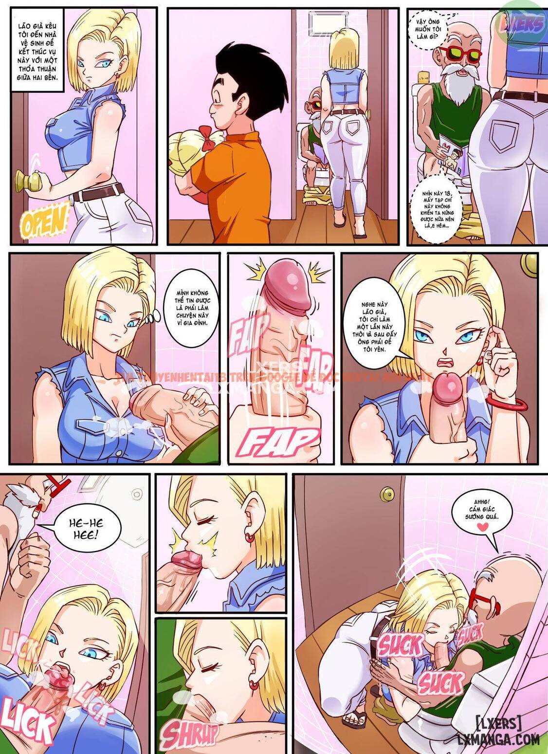 Trang truyện 2 trong truyện tranh Hentai Robot 18 Và Quy Lão Kame - One Shot - www.truyentvn.net