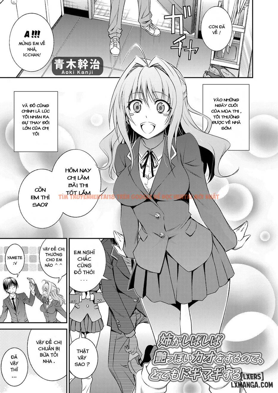 Trang truyện 0 trong truyện tranh Chị Tôi Thỉnh Thoảng Hơi Bạo Lực - One Shot - lxmanga.org