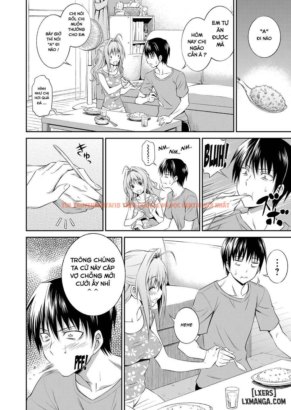 Trang truyện 1 trong truyện tranh Chị Tôi Thỉnh Thoảng Hơi Bạo Lực - One Shot - lxmanga.org