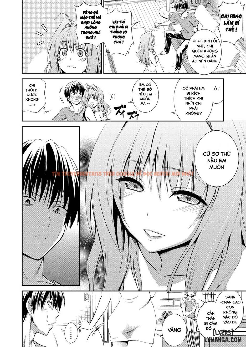 Trang truyện 3 trong truyện tranh Chị Tôi Thỉnh Thoảng Hơi Bạo Lực - One Shot - lxmanga.org