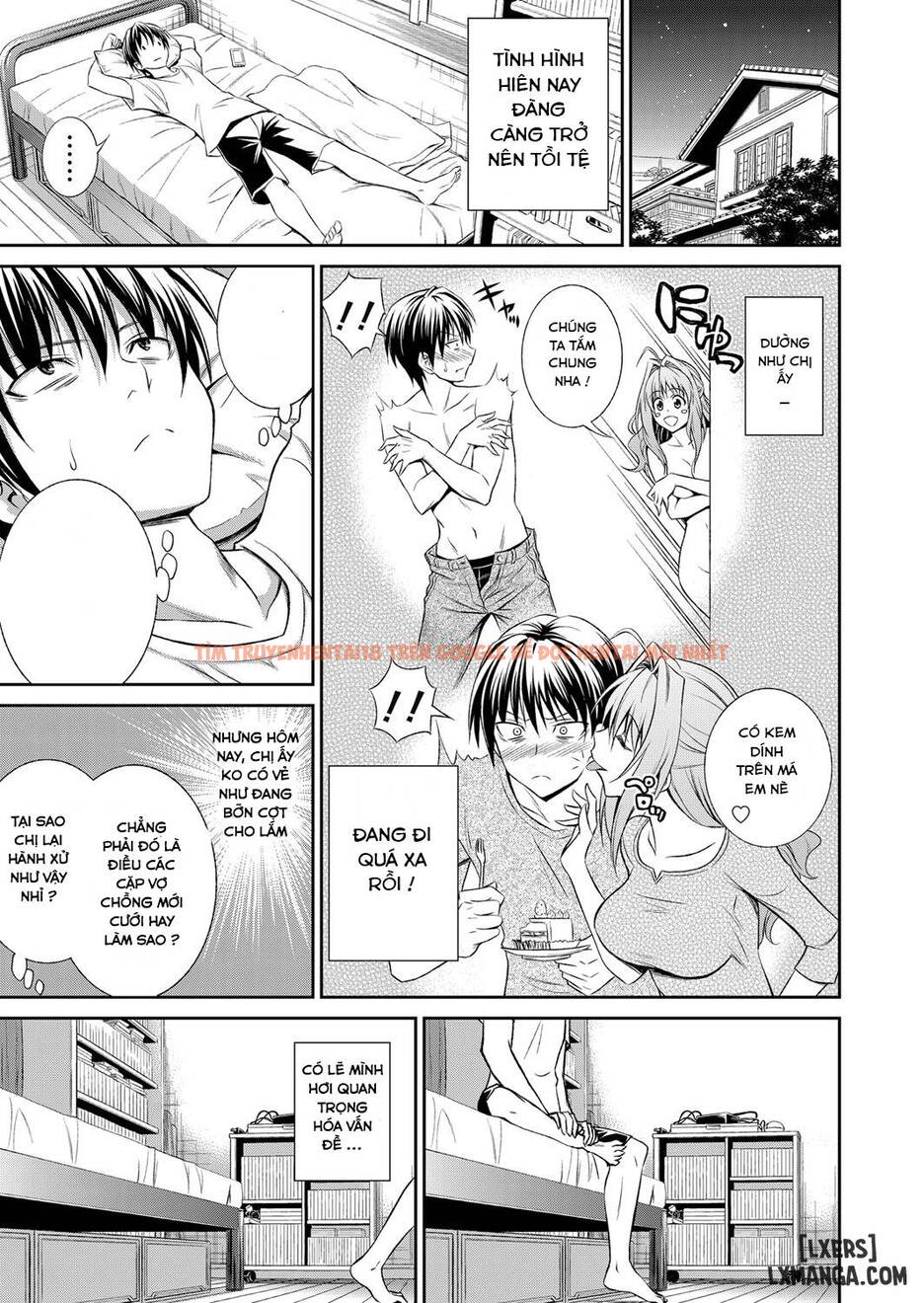 Trang truyện 4 trong truyện tranh Chị Tôi Thỉnh Thoảng Hơi Bạo Lực - One Shot - lxmanga.org