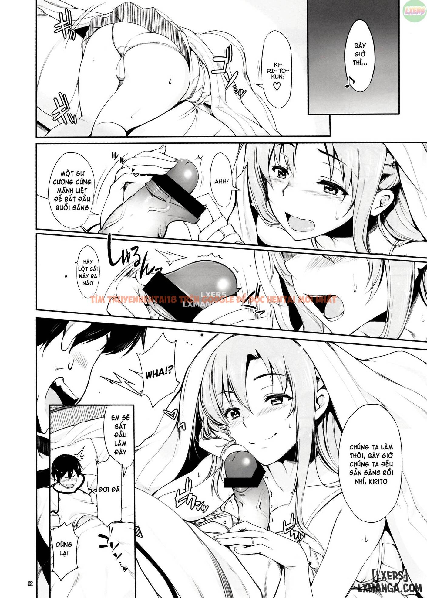 Trang truyện 2 trong truyện tranh Angel’s Stroke 69 Asuna Strike - One Shot - hentai24h.pro