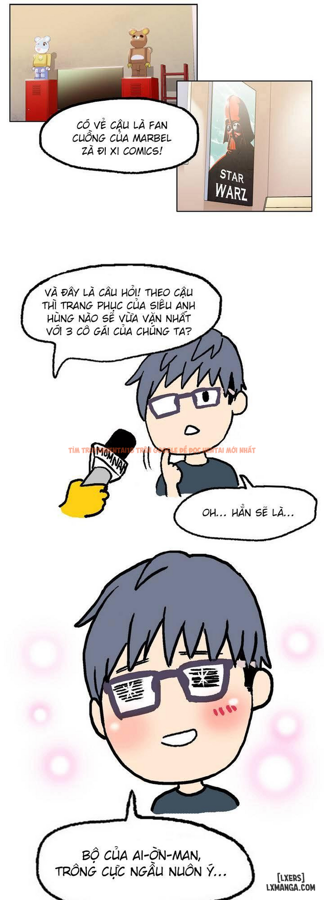 Trang truyện 4 trong truyện tranh Anh Chàng Ngọt Ngào - Chapter 16.5 - hentai24h.pro
