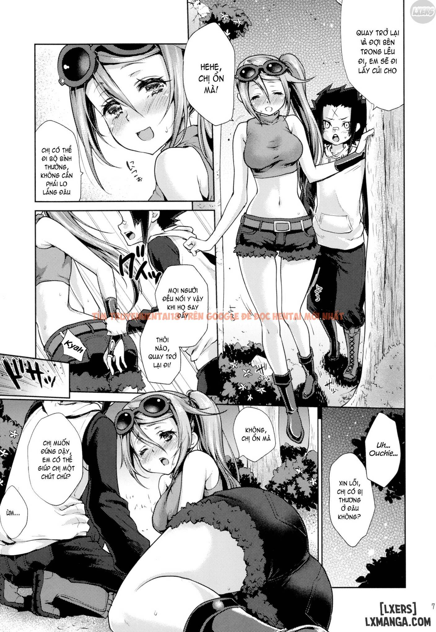 Trang truyện 6 trong truyện tranh Hentai Em Gái Mặt Đỏ Dâm Tặc - One Shot - www.truyentvn.net