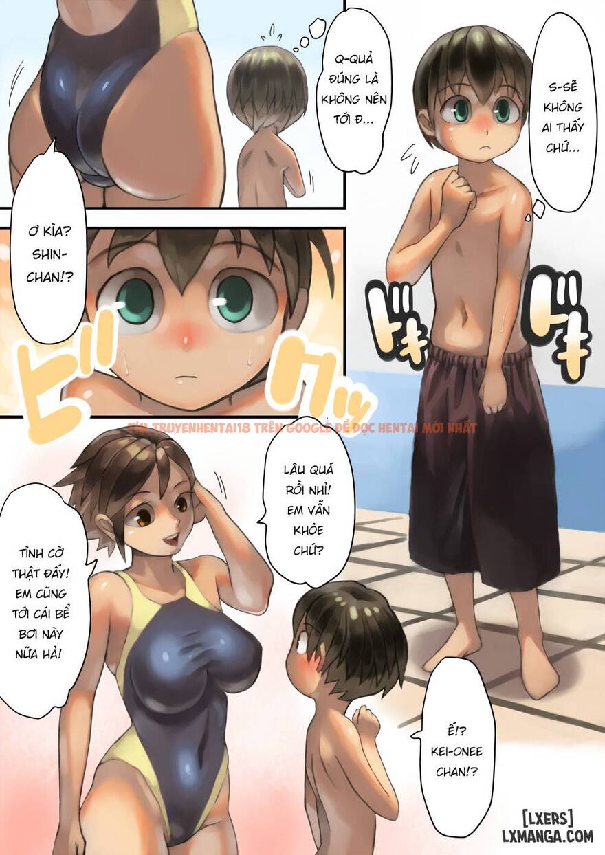 Xem ảnh 3 trong truyện hentai Asoko Ga Ookikute Nayandeiru Shota To Itoko No Onee-San - One Shot - hentaitvn.net
