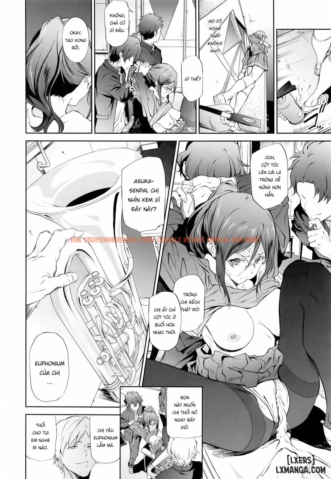 Trang truyện 12 trong truyện tranh Asuka-senpai Ni Hidoi Koto O Suru Hon - One Shot - www.lxmanga.org