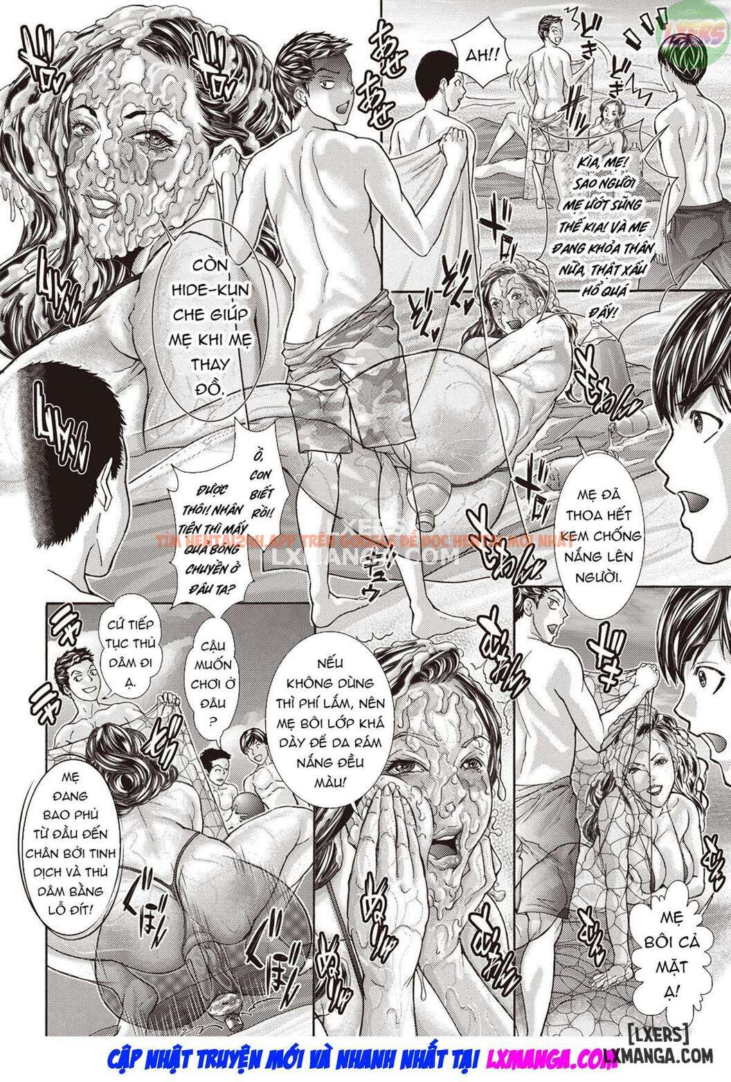 Trang truyện  trong truyện tranh Ntr Hentai Địt Mẹ Của Bạn Ở Bãi Biển - One Shot - truyentvn.net