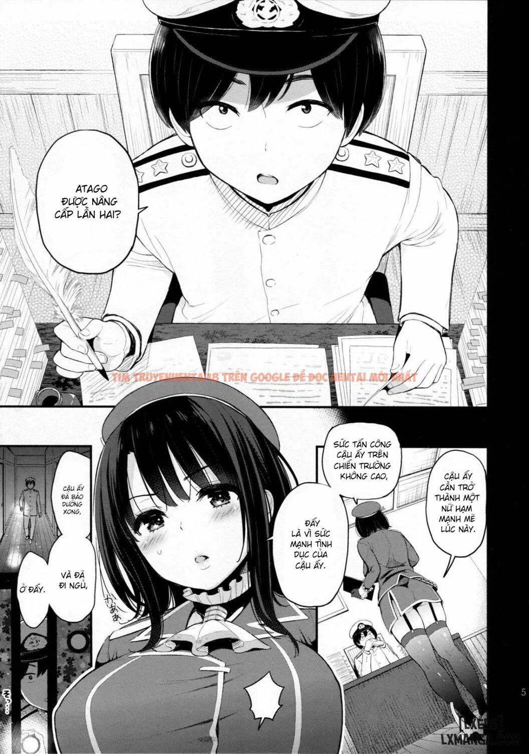 Xem ảnh 4 trong truyện hentai Atago Milk - One Shot - hentaitvn.net