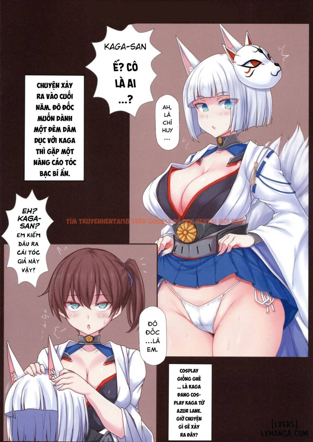 Trang truyện 2 trong truyện tranh Azur X Colle ~fuka Fuka Body Roku - One Shot - truyentvn.net