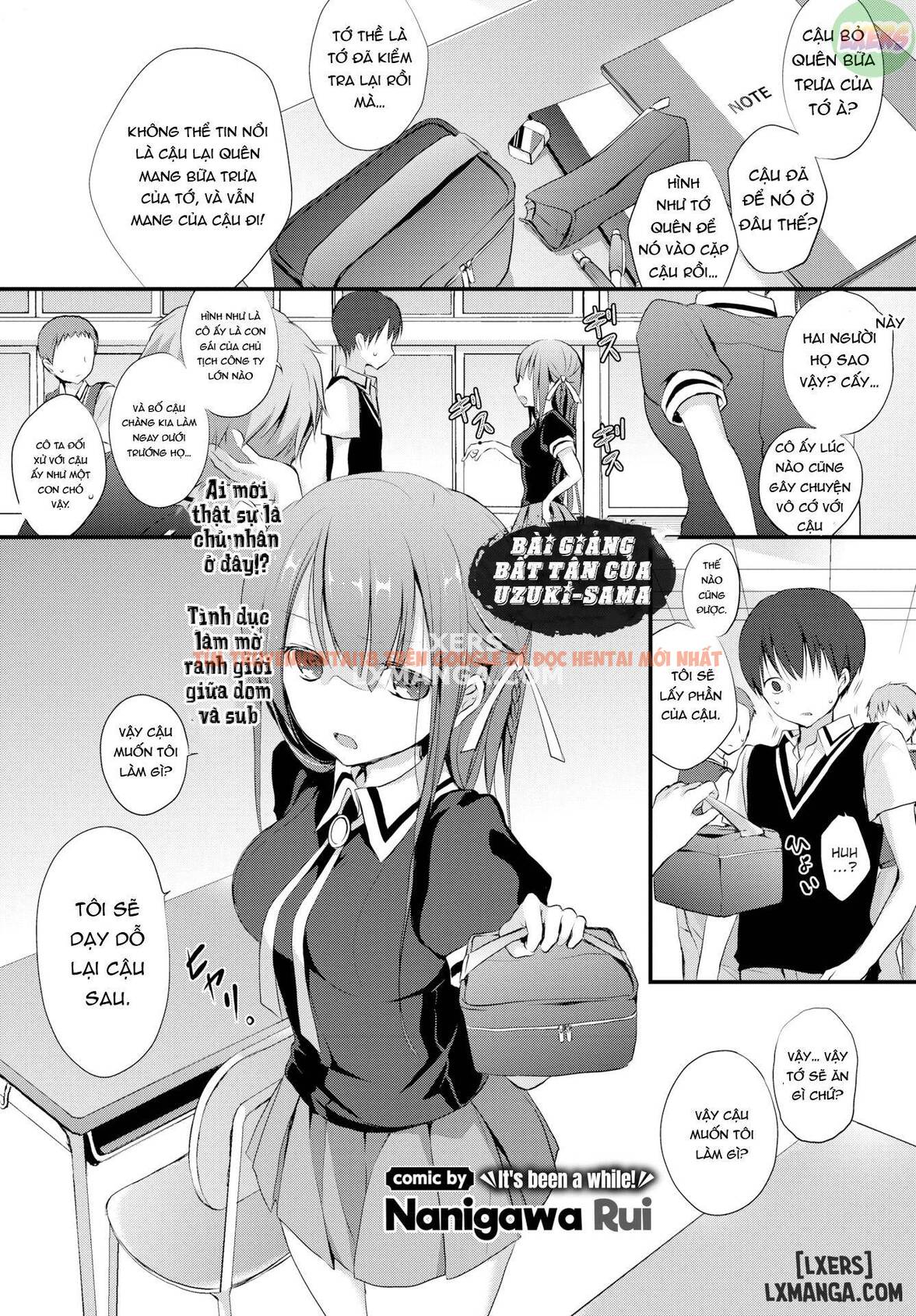 Trang truyện 3 trong truyện tranh Bài Học Bất Tận Của Uzuki-sama - One Shot - www.truyentvn.net
