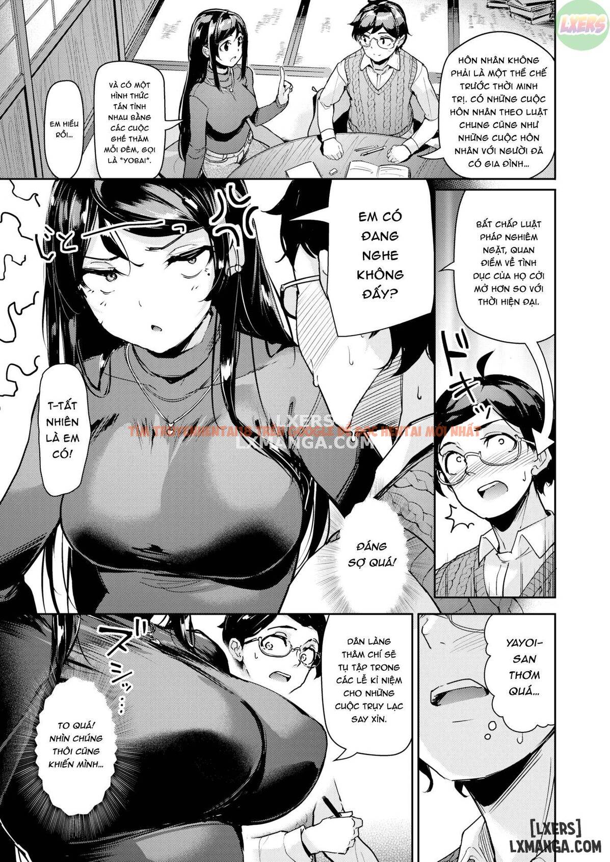 Trang truyện 2 trong truyện tranh Bài Học Uớt Át Của Yayoi-senpai - One Shot - www.truyentvn.net