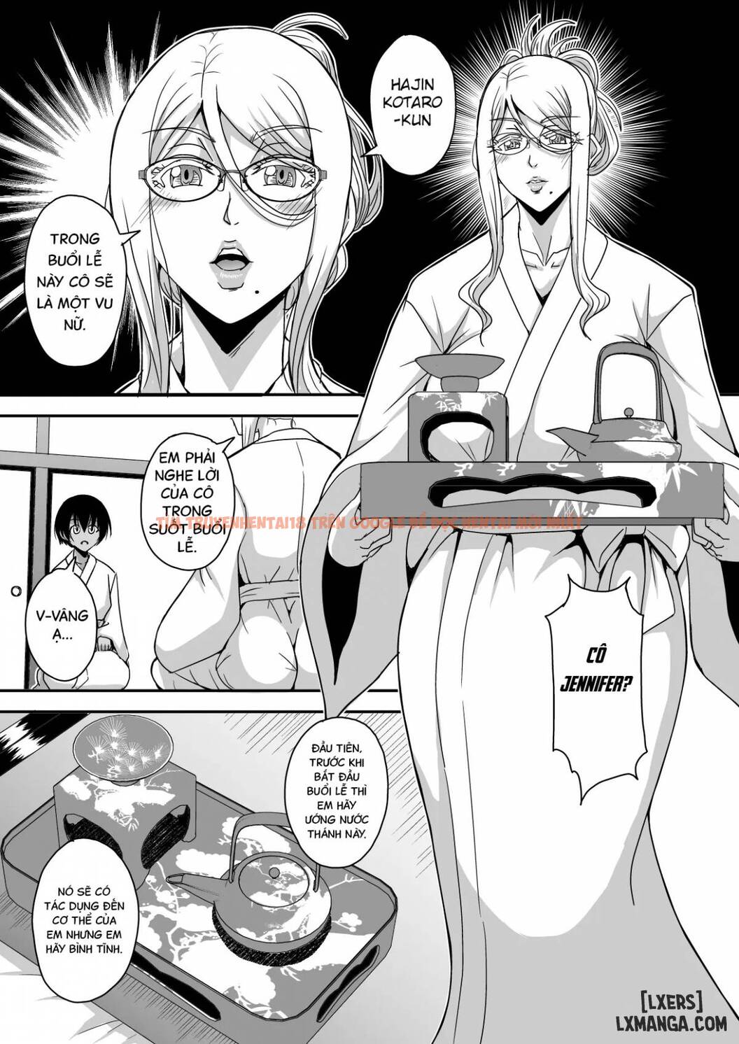 Trang truyện 9 trong truyện tranh Vú To Tóc Vàng Ngoại Quốc Có Anh Chồng Bé Nhỏ - One Shot - hentai24h.pro