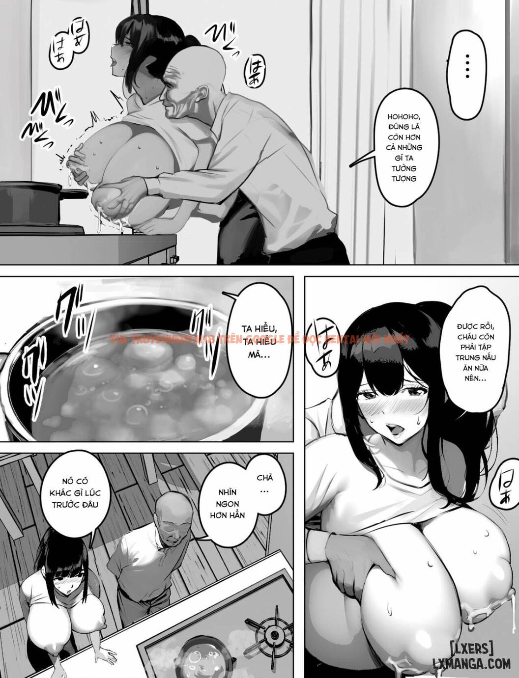 Trang truyện 13 trong truyện tranh Bakunyuu Home Helper No Ecchi Na Houmon Kaigo - One Shot - hentai24h.pro