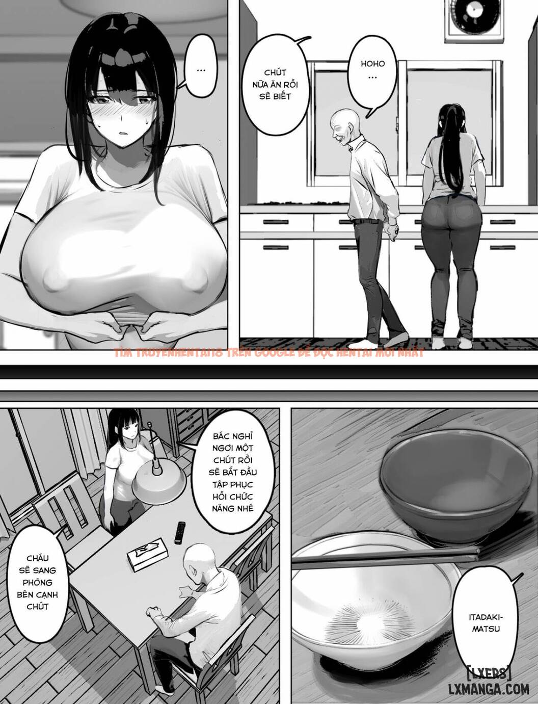 Trang truyện 14 trong truyện tranh Bakunyuu Home Helper No Ecchi Na Houmon Kaigo - One Shot - hentai24h.pro