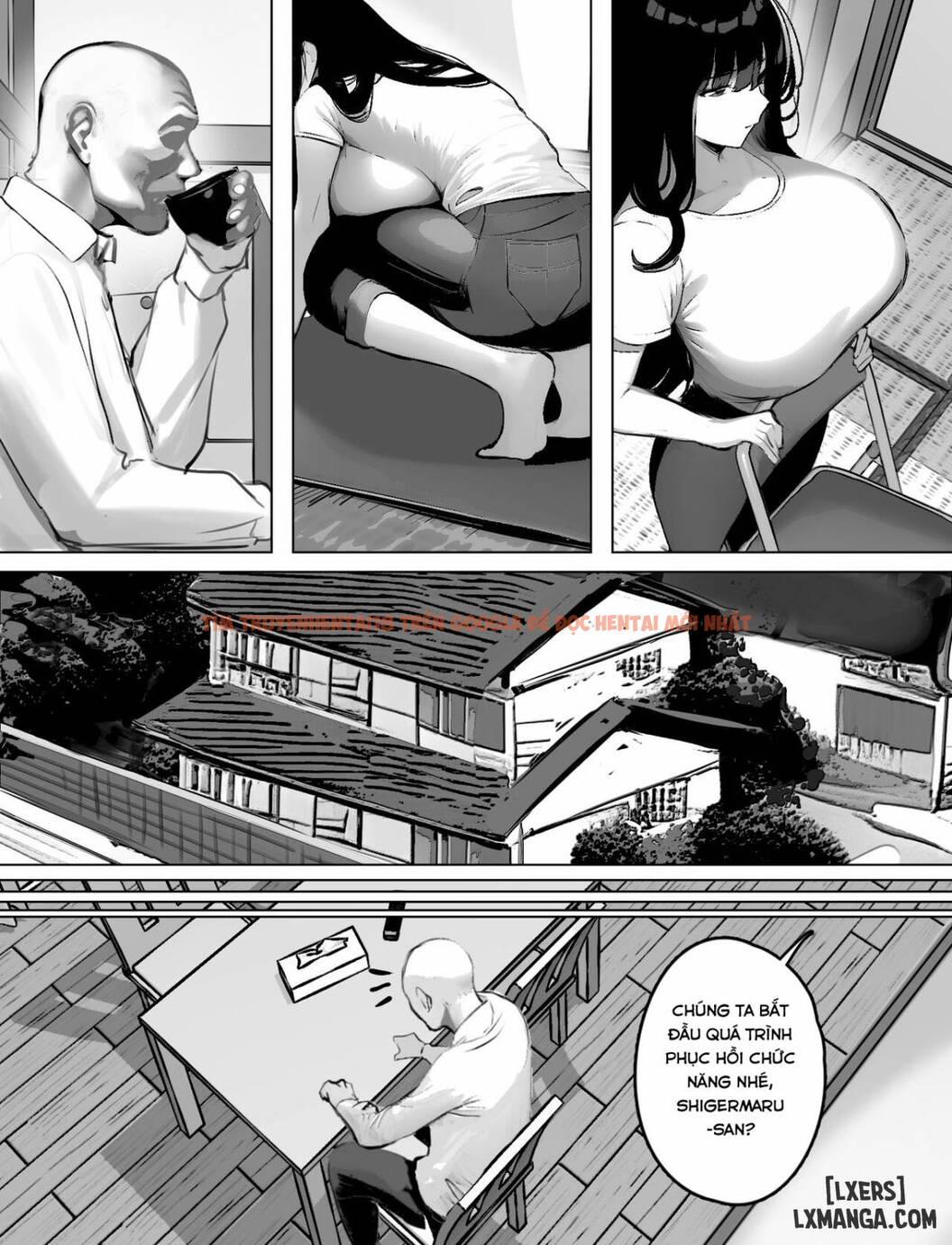 Trang truyện 15 trong truyện tranh Bakunyuu Home Helper No Ecchi Na Houmon Kaigo - One Shot - hentai24h.pro