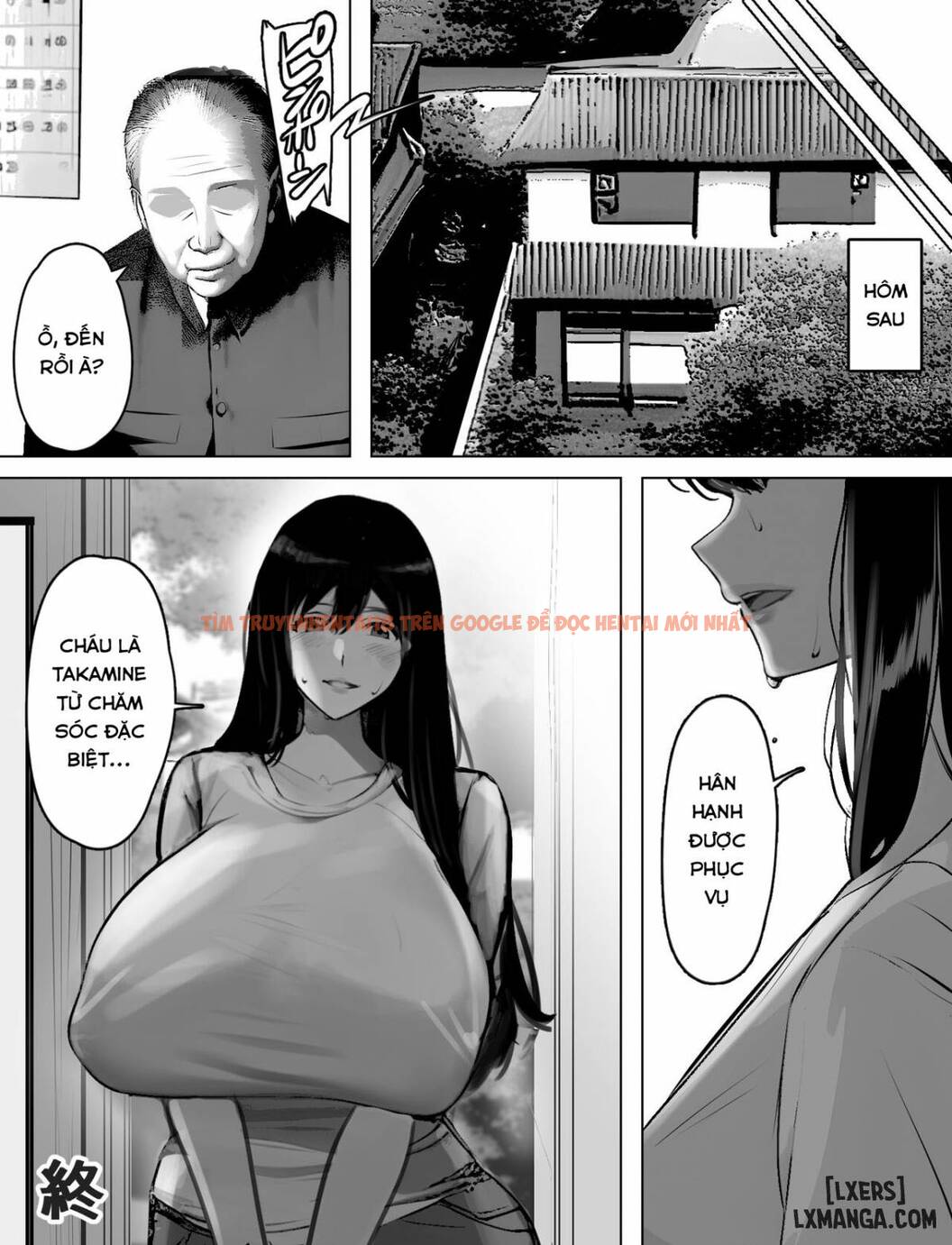 Trang truyện 43 trong truyện tranh Bakunyuu Home Helper No Ecchi Na Houmon Kaigo - One Shot - hentai24h.pro