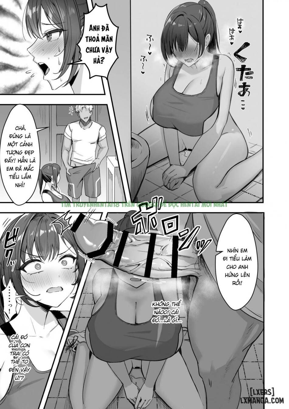 Xem ảnh 13 trong truyện hentai Bakunyuu Na Rikujoubu No Kanojo, Senpai Ni Wa Sakaraemasen - One Shot - truyenhentai18.pro